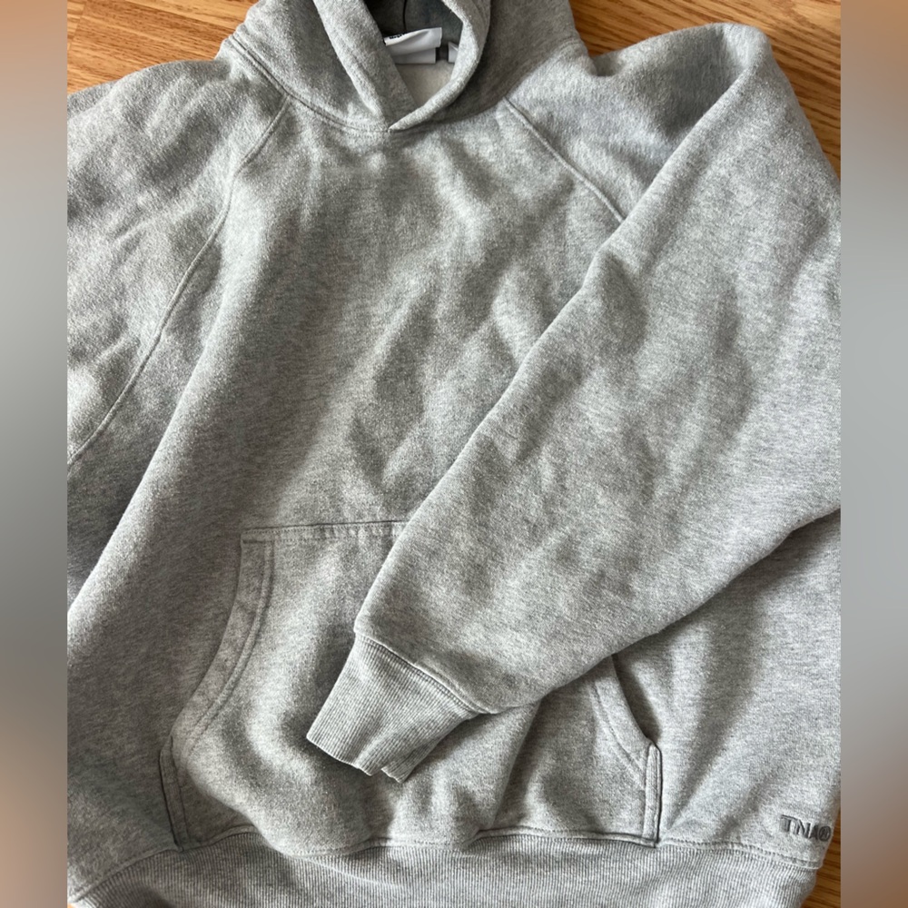 Aritzia TNA Cozy Fleece mega raglan hoodie